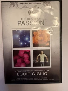 Louie Giglio THE HEART OF PASSION Set of 4-Discs Excellent - Foto 1 di 1