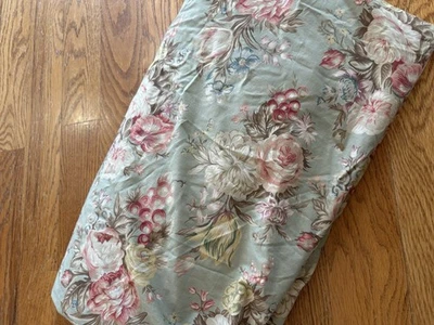 RALPH LAUREN CHARLOTTE SAGE GREEN FLORAL KING FITTED SHEET - Image 1 of 4