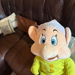 Walt Disney Store DOPEY Jumbo groß Plüsch Schneewittchen sieben Zwerge 25 Zoll - Bild 1 von 5