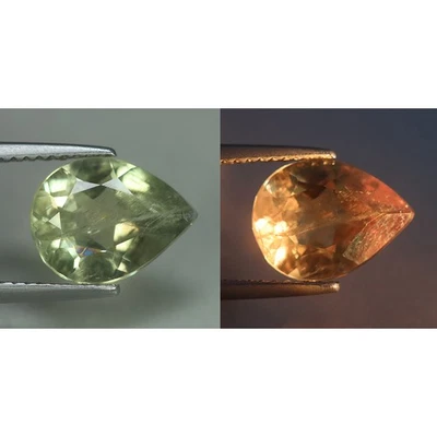 2,77 карата_коллекция мечты_100 % натуральное неотапливаемое изменение цвета диаспор_индейка - Изображение 1 из 4