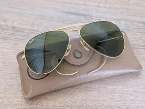 Vintage BL RAY-BAN USA Green Outdoorsman Sonnenbrille von Bausch and Lomb 58 mm - Bild 1 von 12