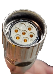 Cable Stator Laser GmbH 106624 S2828LR0203 M-F, 9m L, convertidores D-71083 6 pines - Imagen 1 de 12