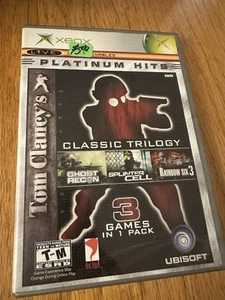 Tom Clancy's Classic Trilogy (Microsoft Xbox, 2004) - Foto 1 di 1