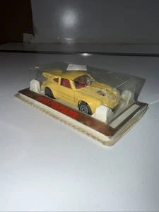 VINTAGE Majorette 209 Porsche 911 Turbo Yellow In Packaging (32-25) - Picture 1 of 5