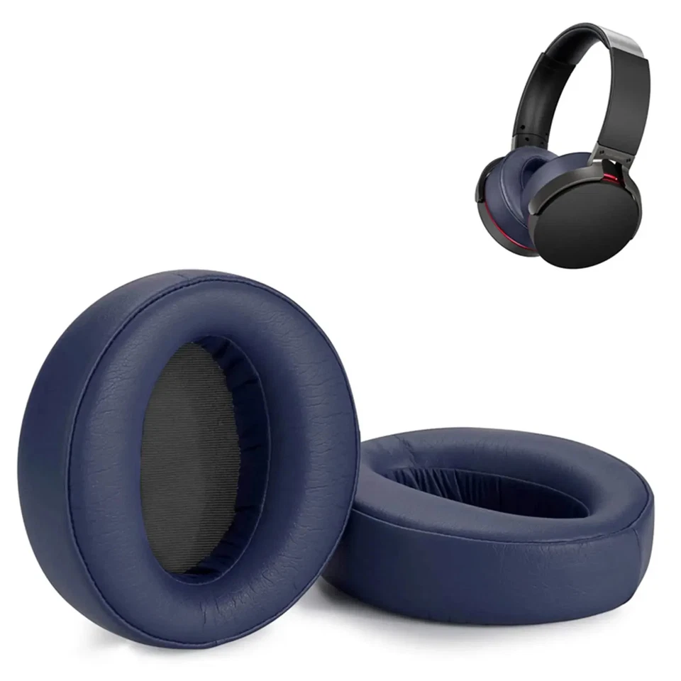 Almohadillas de repuesto para auriculares inalámbricos Sony MDR-XB950B1 MDR-XB950N1 XB950BT Foto 1 de 4