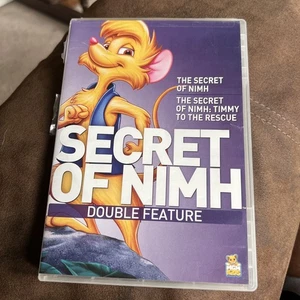 Secret Of Nimh 1 & 2 DVD DOUBLE FEATURE - Picture 1 of 4