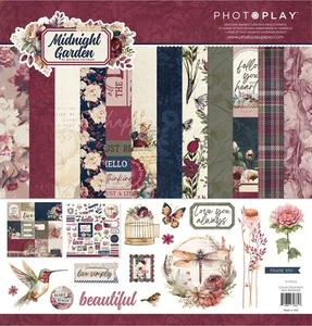 PhotoPlay Sammlungspaket 12""x12""-Mitternachtsgarten - Bild 1 von 1