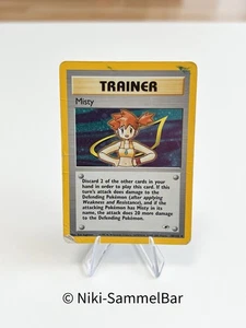 Misty 18/132 | Trainer | Englisch | Gym Heroes Set | Pokémon Karte 2000 - Bild 1 von 2