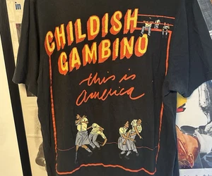 CHILDISH GAMBINO THIS IS AMERICA Unisex T-Shirt All Size BT608 - Bild 1 von 3