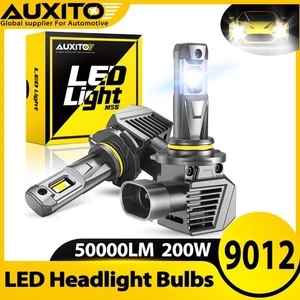 Kit Bombilla Faro LED 9012 Luz Alta Baja 100W 50000LM Super Brillante 6500K Blanco - Imagen 1 de 12