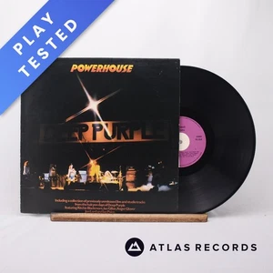 Deep Purple Powerhouse First Uk Press LP Album Vinyl Record TPS 3510 - VG+/VG+ - Picture 1 of 8
