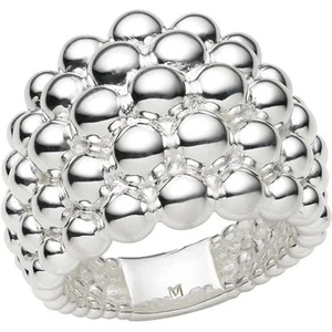 LINKS OF LONDON Ladies Effervescence Sterling Silver Bubble Ring O NEW RRP120 - Picture 1 of 1