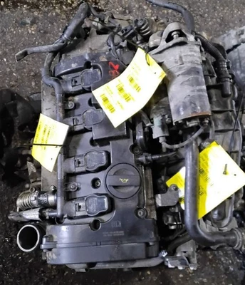 Двигатель 2005-2009 AUDI A4 2,0 л подходит для VIN F 5-значный Turbo ID Bpg автоматический - Изображение 1 из 3