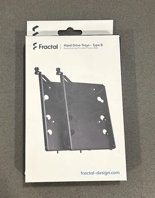 Fractal Design Accessory FD-A-TRAY-001 HDD Tray kit black TypeB 2Pack - Image 1 of 3