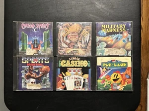 Turbo Grafx 16 Games Lot of 6 In Cases with Manuals Ninja Spirit Legendary Axe + - Picture 1 of 24