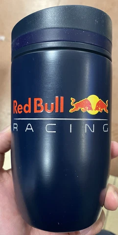 Redbull Racing F1 reusuable mug thermos brand new Cover