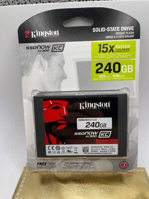 Kingston SSDNow KC300 240GB,Internal,7200RPM,2.5" (SKC300S37A/240G) SSD - Image 1 of 2
