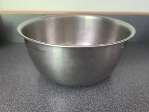 Vollrath 4 Quart Edelstahl Rührschüssel #6-6923 Backen Hergestellt in den USA Vintage - Bild 1 von 7