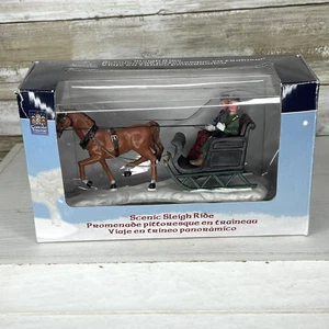 Lemax 2007 Carole Town Scenic Sleighride Village Collection #73633 Collectible - Picture 1 of 9