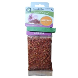 Safflower Saffron Dried Herbs Spices 7g x 1 Pack with Bag Clip Paradosiaka- 3244 - Picture 1 of 2