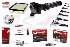 Tune Up Kit 2009-2011 Mercury Grand Marquis Heavy Duty Ignition Coil DG508 SP493 - Picture 1 of 8