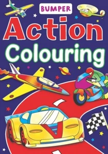 QUALITY A4 CHILDRENS KIDS BOYS GIRLS ACTION Colouring Book 96 PAGES PERFORATED   - Imagen 1 de 6
