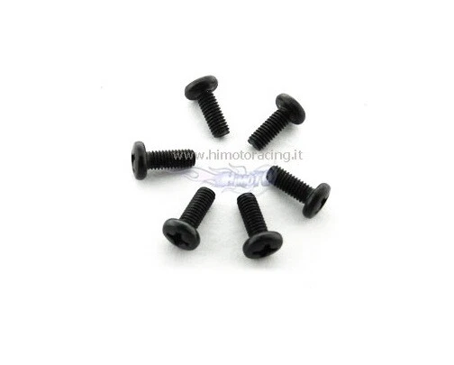 MX5084 Schrauben Kopf Rund 3 8mm 6pz Motocross Ersatzteile HIMOTO 1/4 MX400 - Bild 1 von 1