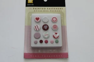 Daisy Ds 14 bemalte Brads vielleicht Baby zum Valentinstag Sammlung KARTEN - Bild 1 von 1