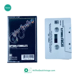 Captain & Tennille - Greatest Hits Cassette Tape 1976 70s Pop, Soft Rock TESTED - Picture 1 of 2