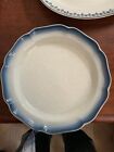 Mikasa Country Club Chop Plate/Round Serving Platter - BLUE & WHITE 12 1/4“ 
