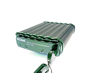 USB 3.2 Gen 1 (3.0) eSATA FIPS 140-2 HIPAA 256-bit AES Hardware Encrypted Drive - Picture 1 of 5