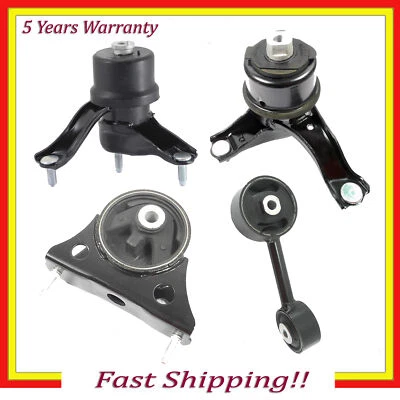 Engine Motor & Trans Mount For 2004-2007 Toyota Highlander 2.4L FWD 4PCS — 第 1/4 张图片