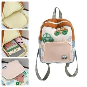 Cartoon Car Embroidery Children's SchoolBackpack Multifunctional School Bags US - Picture 1 of 12