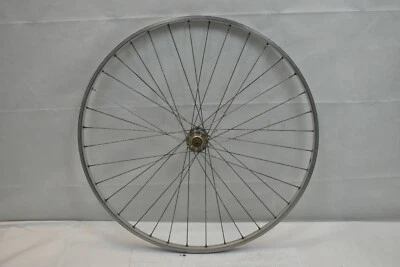 Ukai 27" Vintage Front Road Wheel Sunshine Hub OLW100 36S AV Silver USA Shipping - Image 1 of 4
