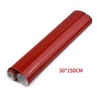 High Durability Red Vinyl Wrap Sticker 30*150Cm Paint Safe Application