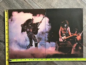 Kiss Poster Centerfold Hotter Than Hell Tour 1980er Vintage Kiss Aucoin Ära - Bild 1 von 1