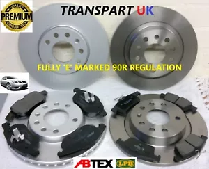SAAB 9-3 93 1.9 TID FRONT AND REAR BRAKE DISCS AND PADS SET DIESEL 150BHP 120BHP - Picture 1 of 4
