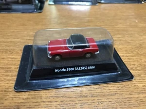 KONAMI - Scale 1/64 - Honda S600 AS285 1964 - RED - Mini Car FR30 - Picture 1 of 9