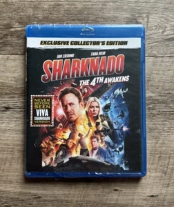 SHARKNADO 4 - THE 4TH AWAKENS (Blu-ray, 2016) Ian Ziering, Tara Reid, NEW SEALED - Imagen 1 de 2