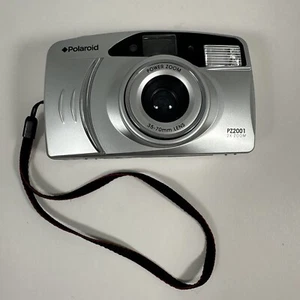 Polaroid Power Zoom 35mm Film Camera Model #PZ2001 35-70mm 2x Zoom with a Case - Picture 1 of 24