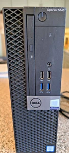 Dell Desktop 16GB RAM 1TB HDD Intel i5 Windows 10 Pro Computer PC Wi-Fi DVD/RW - Picture 1 of 9