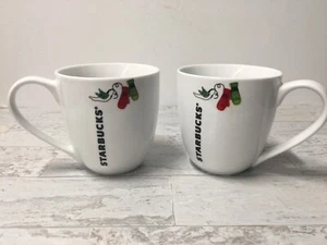 Starbucks 13 Unzen Holiday Weihnachten Kaffeetassen Tassen Set mit Tauben & Fäustlingen 2011 - Bild 1 von 9