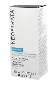 NEOSTRATA RESTORE BIONIC FACE CREAM 40g -12% PHA- NEW & BOXED - Picture 1 of 4