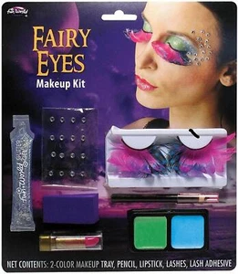 Fun World FW5679F Fairy Eye Lashes Make Up Kit Costume - Picture 1 of 1