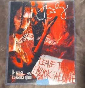Jane Levy Signed Evil Dead "MIA"  11x14 Chrome Photo Beckett ONLY 40 MADE - Picture 1 of 1