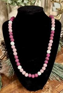 Baseball Ice Pink Princess Necklace - Picture 1 of 1