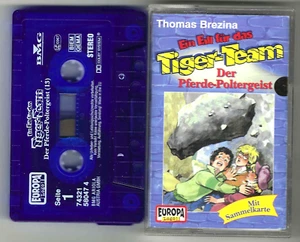 Thomas Brezina - Tiger-Team MC Folge 13 Der Pferde-Poltergeist EUROPA logo - Foto 1 di 1