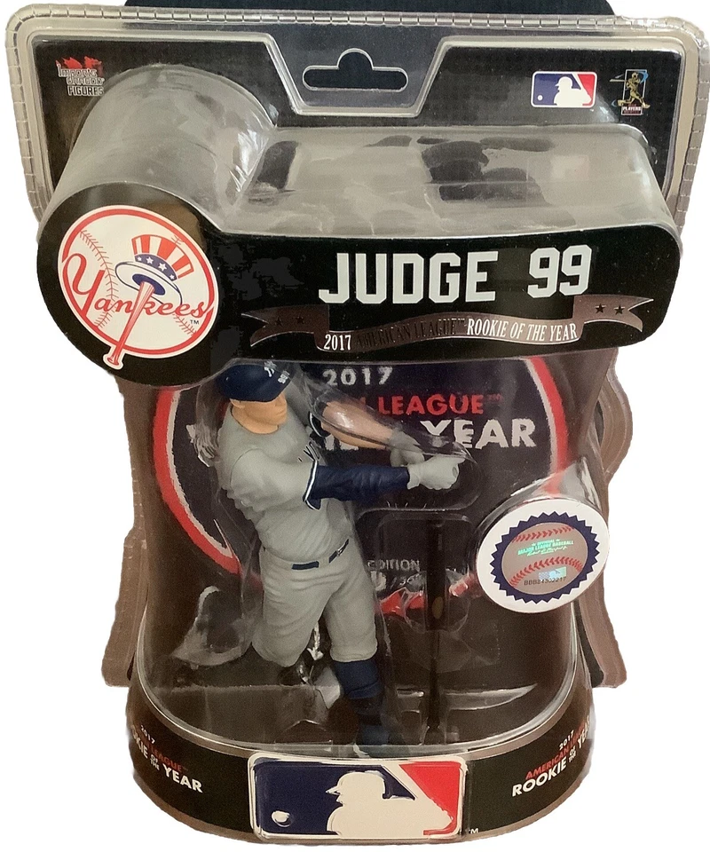 Aaron Judge Yankees Al Rookie of The Year Figure 6" Imports Dragon 2017