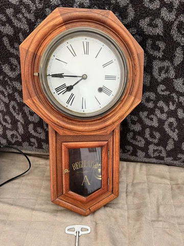 regulator wall clock pendulum Cover