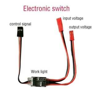 High Current 2-20A, 3-30V Remote Control Electronic Switch -.-- - Picture 1 of 11